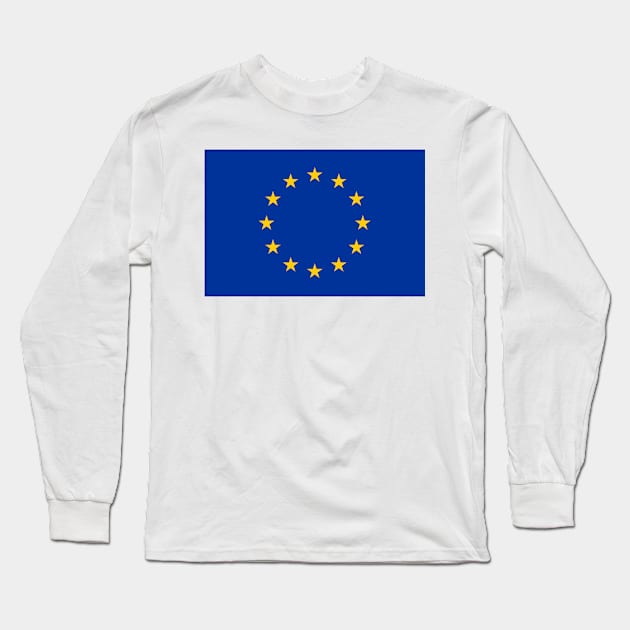 european flag Long Sleeve T-Shirt by ghjura